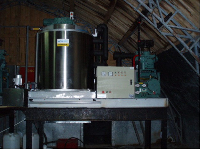 Льдогенератор чешуйчатого льда  FIM-8 (Китай, Россия)